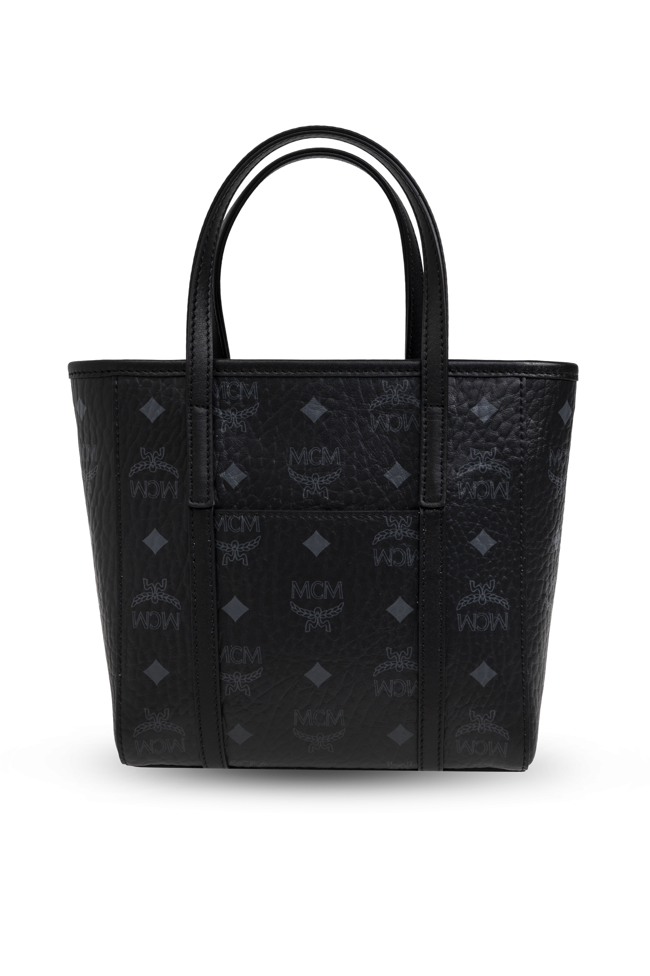 MCM ブラック ボディバッグ MCM ブラックレザー ボディバッグ 【公式通販】